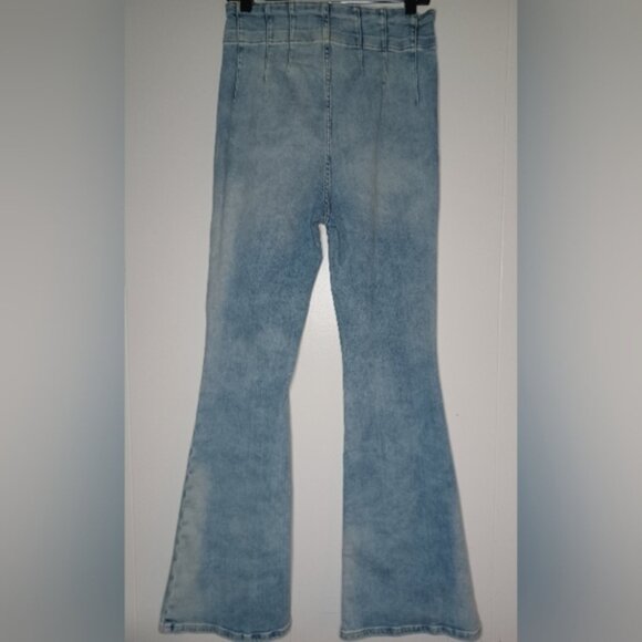 We The Free Light Blue Flare Jeans - Picture 8 of 13